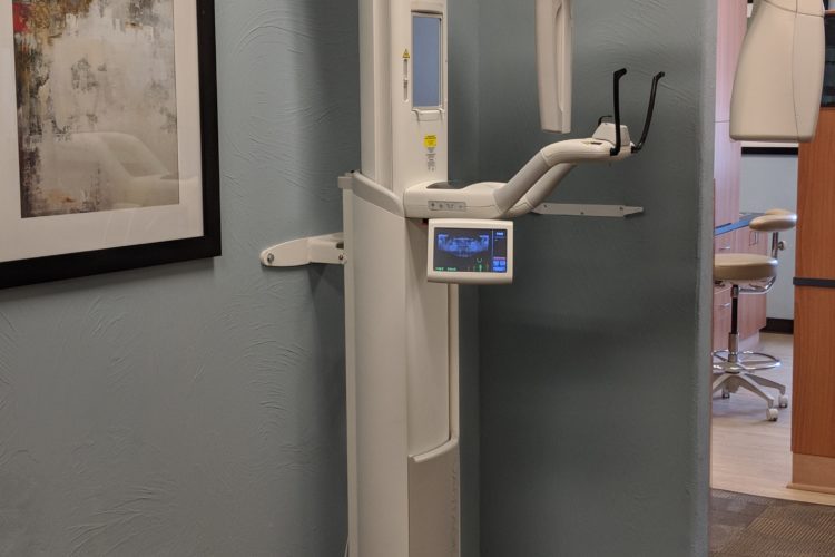 Dental X Ray machine at Cole White Dental